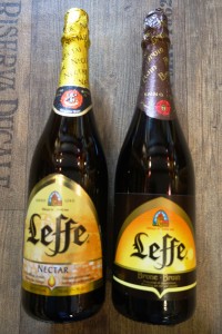 Leffe Nectar und Brune gr